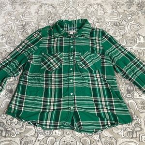 MERONA Green flannel for Women Size XL